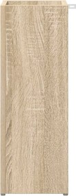 vidaXL Σχέδιο &amp; βάση αποθήκευσης Δρύς Sonoma 20 x 20 x 55,5 εκ
