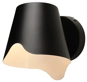 Φωτιστικό Επίτοιχο Aca HM481W21BK MONET Μαύρο Ματ (Black Mat)