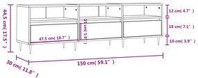 ΈΠΙΠΛΟ ΤΗΛΕΟΡΑΣΗΣ ΚΑΦΕ ΔΡΥΣ 150X30X44,5 ΕΚ. ΕΠΕΞΕΡΓΑΣΜΕΝΟ ΞΥΛΟ 831275