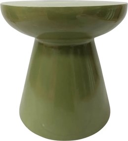 ΒΟΗΘΗΤΙΚΆ ΤΡΑΠΕΖΆΚΙΑ ΚΉΠΟΥ SIDE TABLE VEI MGO GREEN Ψ40X40CM