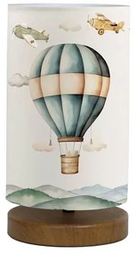 Παιδικό επιτραπέζιο φωτιστικό Balon πολύχρωμο Φ15x30εκ 15x15x30 εκ.