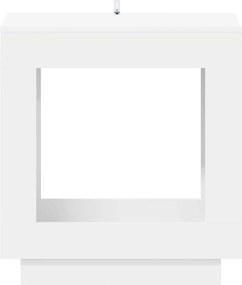vidaXL Τραπεζάκι Πλευράς Λευκό 60 x 40 x 65 εκ. Επεξεργασμένο Ξύλο
