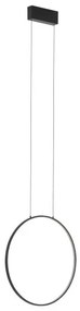 Κρεμαστό Φωτιστικό Οροφής LED 18W 3000K IP20 Μαύρο Circolo 10810 Nowodvorski-10810-Μαύρο 10810