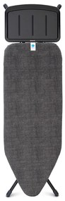 Brabantia 1003370 Σιδερώστρα για Σίδερο Ατμού Σπαστή 124x45cm Denim Black