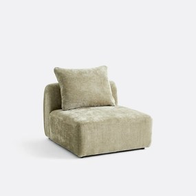 Μονάδα καναπέ για αρθρωτό καναπέ, από ζακάρ chenille, AMAD