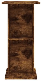 vidaXL Βάση Ενυδρείου Καπνιστή Δρυς 60,5x36x72,5 εκ Επεξεργασμένο Ξύλο