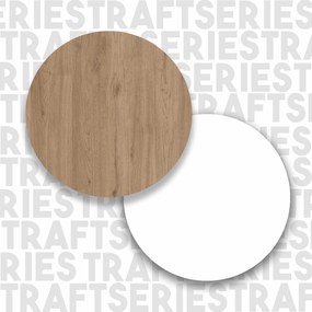 Βιβλιοθήκη Φυσικό / Λευκό FINIL 75x22x123.6