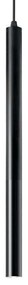 Φωτιστικό Οροφής Ultrathin Round 156699 3x60/255cm LED 11,5W 3000K Black Ideal Lux