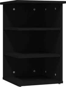 vidaXL Βοηθητικό Ντουλάπι Μαύρο 35 x 35 x 55 εκ. από Επεξ. Ξύλο