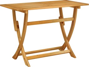 vidaXL Τραπέζι Sydney Ορθογώνιο Καφέ 110 x 55 x 75 cm