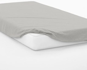 Σεντόνι Υπέρδιπλο Με Λάστιχο (160x200+30) Dimcol Exotic Line Γκρι