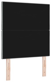 vidaXL Κεφαλάρι Argyle με κεφαλάρι Ανοιχτό γκρι 80 cm Υλικό: Ύφασμα, Ξύλο