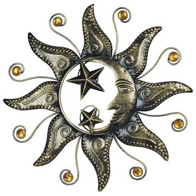 Αγαλματίδια και Signes Grimalt  Στολίδι Τοίχου Ήλιου Και Σελήνης
