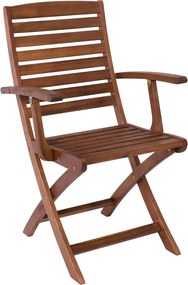 SPOT Πολυθρόνα Πτυσσόμενη Ξύλο Acacia   2τμχ