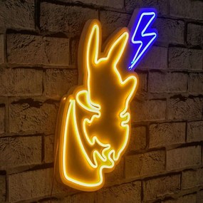 Διακοσμητικό Φωτιστικό Τοίχου Pikachu 395NGR2079 29x2x46cm Led 350lm 25,2W 7000K Yellow-Blue Wallity