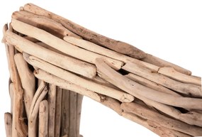 ΚΑΘΡΕΠΤΗΣ ΤΟΙΧΟΥ TWIGS HM4440 DRIFTWOOD ΣΕ ΦΥΣΙΚΟ ΧΡΩΜΑ 62x10x82Υεκ.
