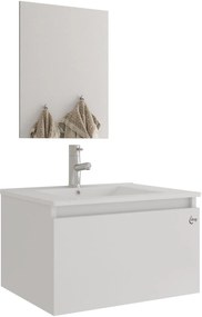 Bathroom Set LIBERTY 60 SLIM Λευκό