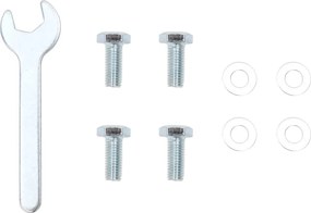 vidaXL Βάση Ομπρέλας Ματ Μαύρη για Ιστό Ø38/48 Ατσάλι