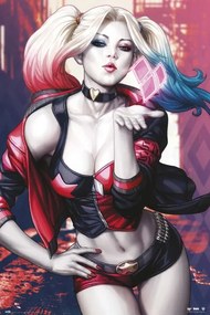 Αφίσα Harley Quinn - Kiss, (61 x 91.5 cm)