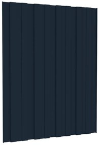 vidaXL Πάνελ Οροφής 12 τεμ. Ανθρακί 60 x 45 εκ.από Γαλβανιζέ Ατσάλι