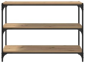 vidaXL Βιβλιοθήκη artisan δρυς 100 x 33 x 71 εκ Επεξεργασμένο ξύλο