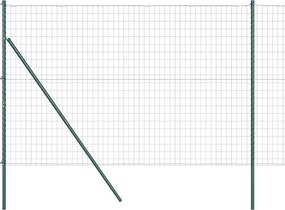 vidaXL Φράχτης Συρμάτινου Φράχτη 10 x 1,5 μ (Π x Υ)