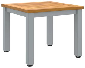 vidaXL Τραπέζι Κήπου  45x45x38 εκ. Συμπαγές Ξύλο Ακακίας