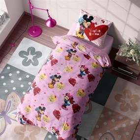 Πάπλωμα Παιδικό Βαμβακερό Μονό 160x240εκ. Minnie 612 Disney Dimcol