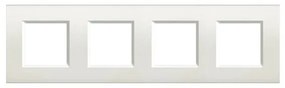 Πλαίσιο 4 x 2 Θέσεων Λευκό Bticino LNA4802M4BI Legrand-LNA4802M4BI-Λευκό LNA4802M4BI