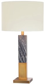 Πορτατίφ Aca Luxor ML306411TB Brass Matt/Marble