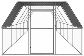 vidaXL Κοτέτσι - Κλουβί Εξωτ. Χώρου 3x12x2 μ. από Γαλβανισμένο Χάλυβα