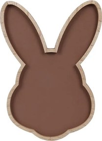 Πασχαλινή Πιατέλα (30.5x1.7x21.5) K-M Rabbit Brown GR8000350