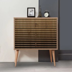 Συρταρτιέρα Soho Megapap χρώμα sonoma 80x40x90εκ.