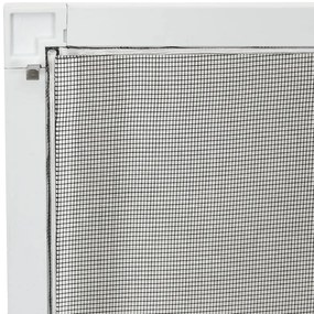 vidaXL Σήτα Εντόμων για Παράθυρα Λευκή 80x120 εκ.