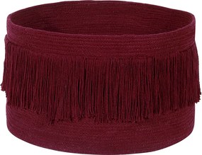 Καλάθι Αποθήκευσης (Φ45x30) Lorena Canals Fringes Savannah Red