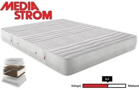 Media Strom  Στρώμα Ύπνου Υπέρδιπλο Ορθοπεδικό MEDIA STROM MASTER 4G 200x190x23 (Πλάτος 192-200 cm) +2 Μαξιλάρια Δώρο BEST-master 4g 192-2001