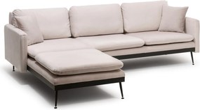 Γωνιακός Καναπές Εκρού REYA 65x245x75