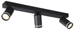 Σποτ Τρίφωτο Aca Divino RA3633SBH Black