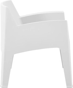 ΠΟΛΥΘΡΟΝΑ ΠΟΛΥΠΡΟΠΥΛΕΝΙΟΥ LOUNGE SLEEK HM6365.01 ΛΕΥΚΟ 62x68x73Υεκ.