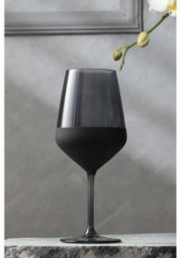 Σετ 4τεμ. Ποτήρια Κρασιού 490cc Matte Black - Rakle