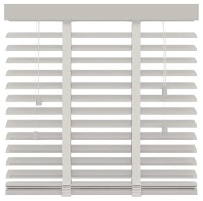 Decosol Στόρι με Οριζόντιες Περσίδες Λευκό 80 x 180 εκ. 50 χιλ. Ξύλινο