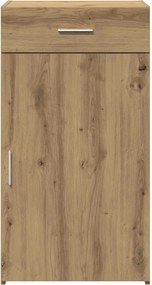 vidaXL Πλαϊνό γραφείο Artisan Oak 50 x 42,5 x 93 εκ.