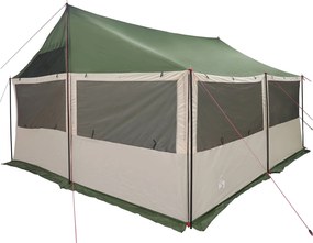 vidaXL Οικογενειακή Σκηνή Πράσινο 450 x 400 x 265 εκ