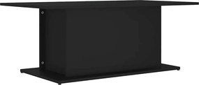 vidaXL Τραπεζάκι Σαλονιού Μαύρο 102x55,5x40 εκ. Επεξεργ. Ξύλο