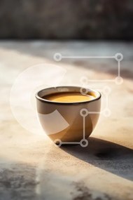 Σετ των 2 Intra Συλλεκτικό Ξύλινο Παζλ Plywood 4mm - Μπολ καφέ σε ανάγλυφη επιφάνεια Σε Ξύλινο Κουτί - Διαστάσεις: 10x10 cm – 25 κομμάτια