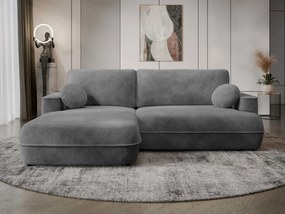 Γωνιακός Καναπές Fuego-Αριστερή-Ανθρακί