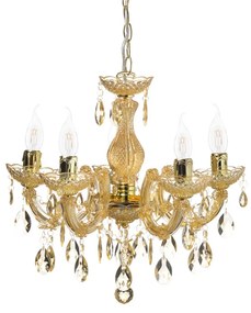 Φωτιστικό Οροφής SF3505PAM Gold Metal,Acrylic