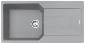 Franke Urban UBG 611-100 Stone Grey Γρανιτένιος Νεροχύτης 60cm