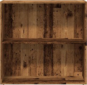 vidaXL Βιβλιοθήκη Όψη Παλαιού Ξύλου 80x30x77 εκ. Επεξεργασμένο Ξύλο