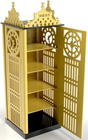 Ντουλάπα Big Ben μονόφυλλη